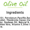 Olive Oil Lip Balm, 8 Pack - Ingredients List