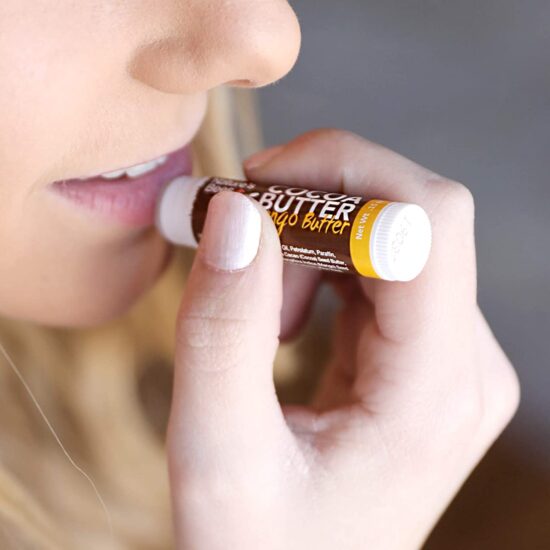 Mango Butter Lip Balm, 4 Pack Nature's Bees Lip Balms